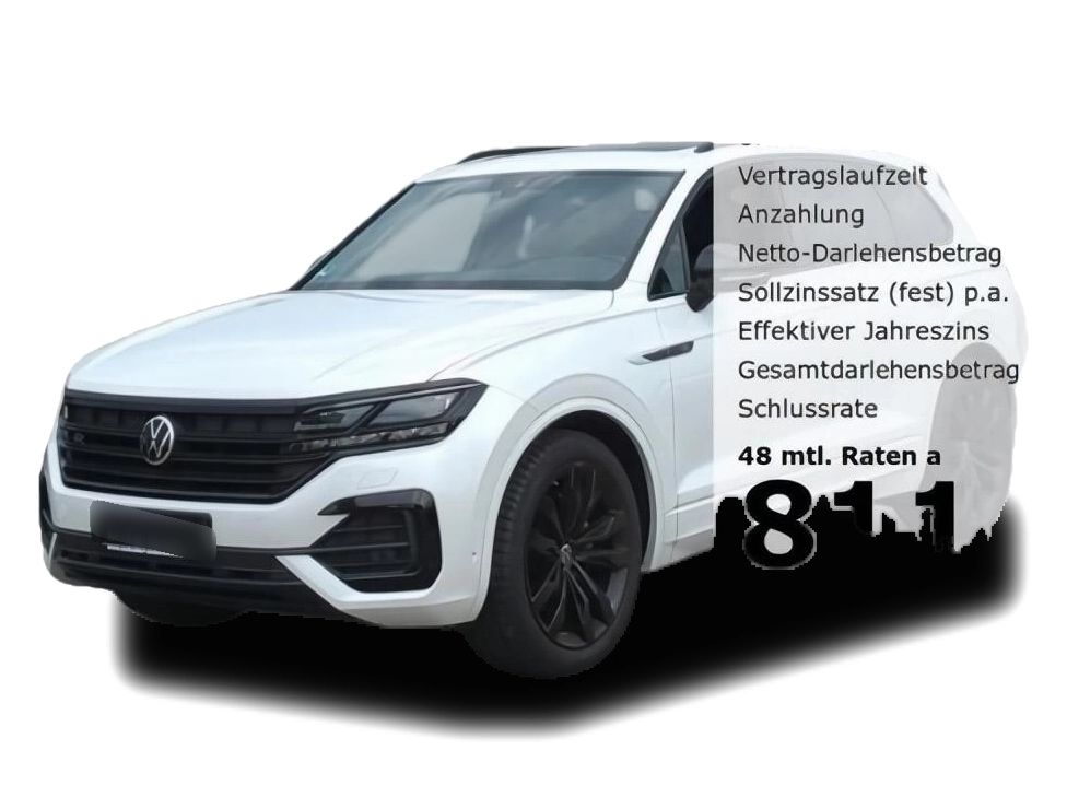 Volkswagen Touareg R-LINE 4Mot*Luftfed Dynaudio 360°Kam AHK