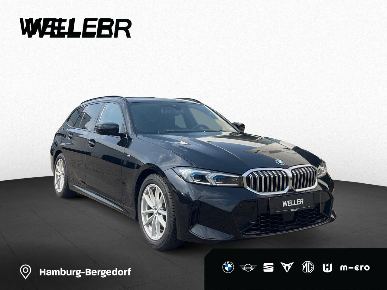 BMW 320d T M Sport LCI HUD,AdLED,HiFi,LCPro,ACC,360°