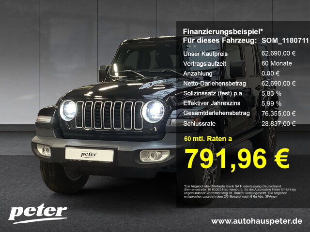 JEEP WRANGLER ICE MY2024 Sahara 2.0l T-GDI (272 PS)