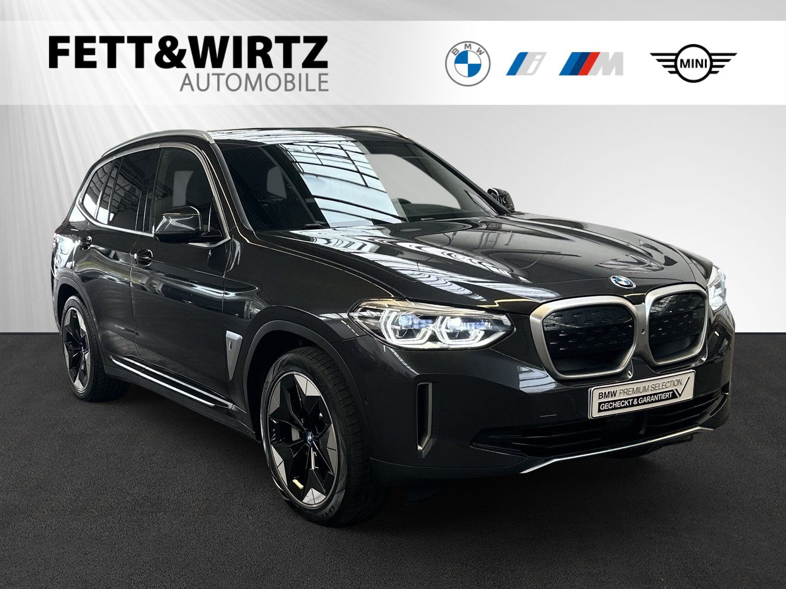 BMW iX3 Lr. 462,- br. o.Anz. 48Mon/5`Km p.A.