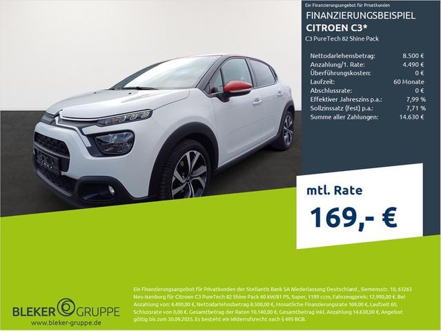 Citroen C3 PureTech 82 Shine Pack