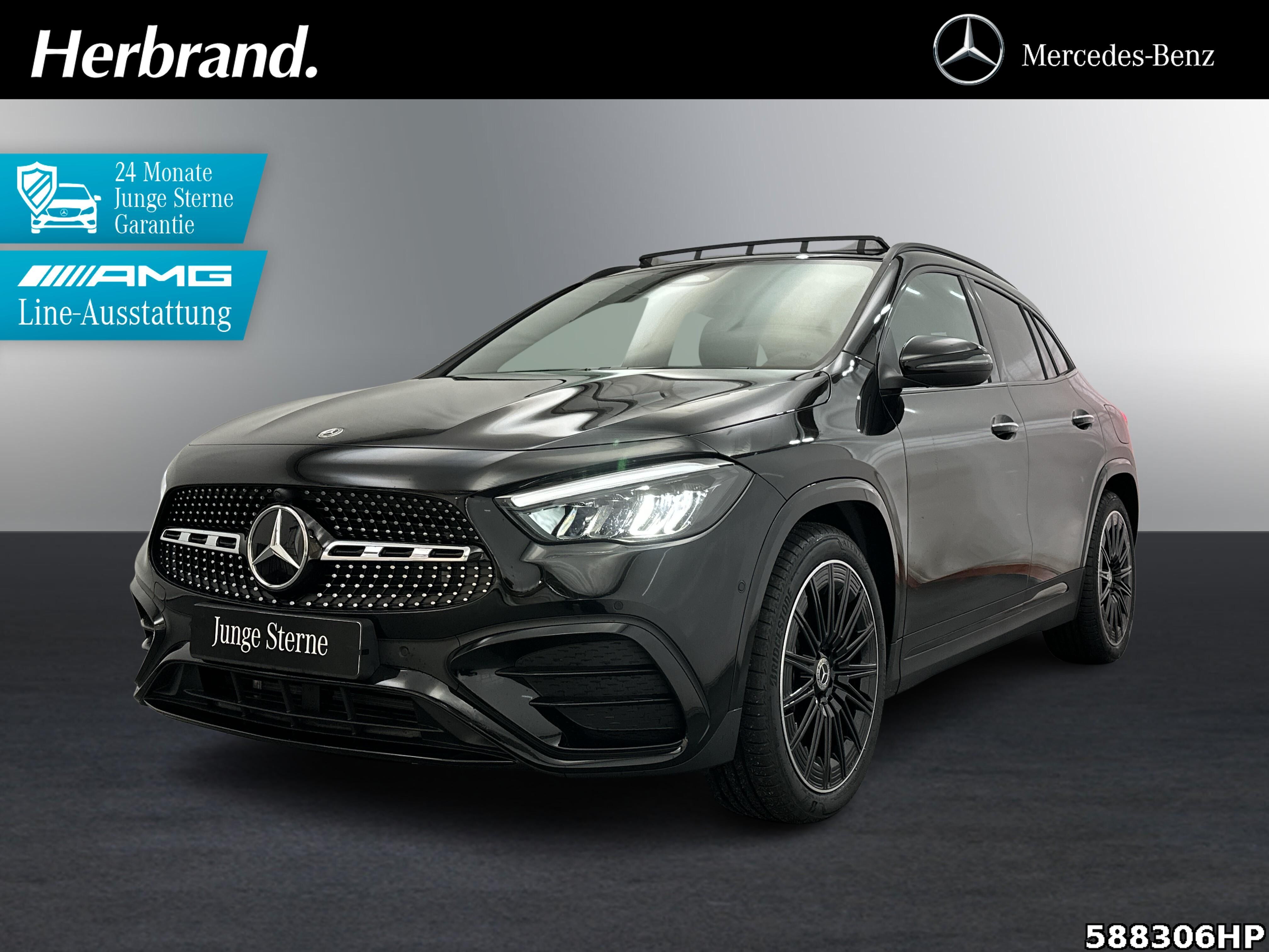 MERCEDES-BENZ GLA 250 4M AMG Line Night-Paket Panorama-Schieb.