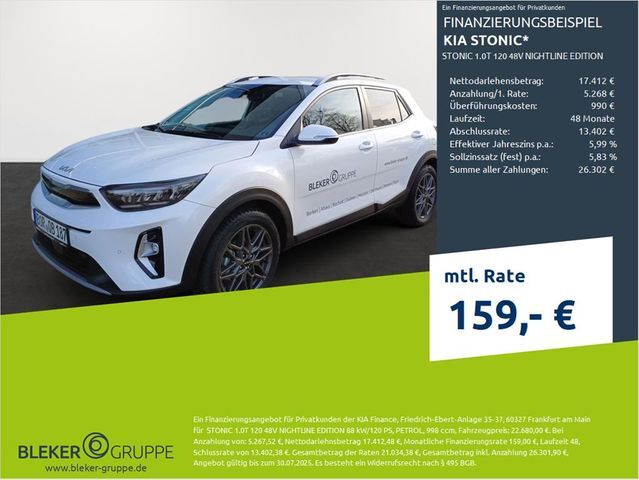 Kia STONIC 1.0T 120 48V NIGHTLINE EDITION