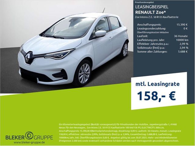 Renault ZOE Intens Z.E. 50 R135 Kaufbatterie