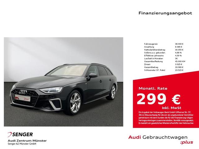 Audi A4 Avant 50 TDI quattro S line MMI Navi LED B&O