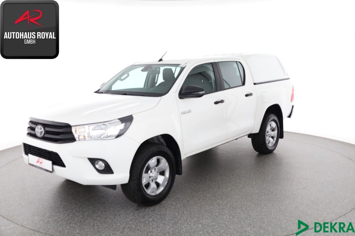 TOYOTA Hilux 2.4 D-4D 4x4 DOKA HARDTOP,KAMERA,STANDHEIZ