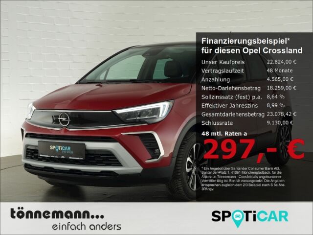 Opel Crossland ELEGANCE PAKET AT+LED+NAVI+RÜCKFAHRKAM