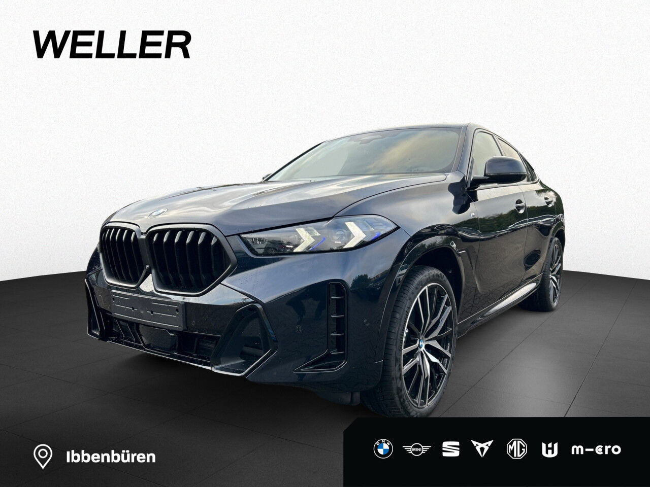 BMW X6 xDrive40i M Sport AHK Pano Iconic Glow H/K SHZ
