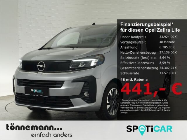 Opel Zafira Life FACELIFT EDITION XL CDTI AT 9-SITZER