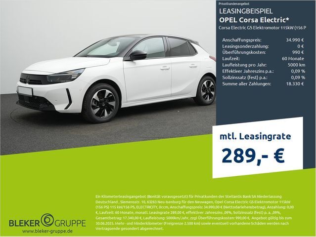 Opel Corsa Electric GS Elektromotor 115kW (156 PS)