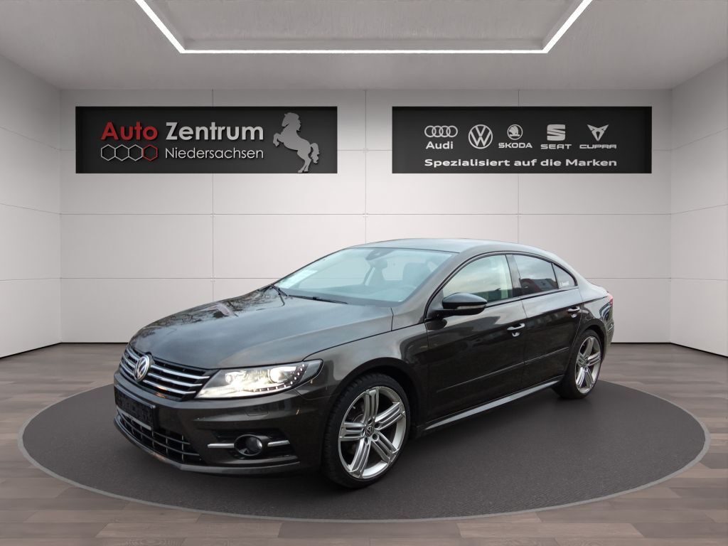 VW CC 2.0 TDI R-Line Leder-Beige CarPlay Standheiz.