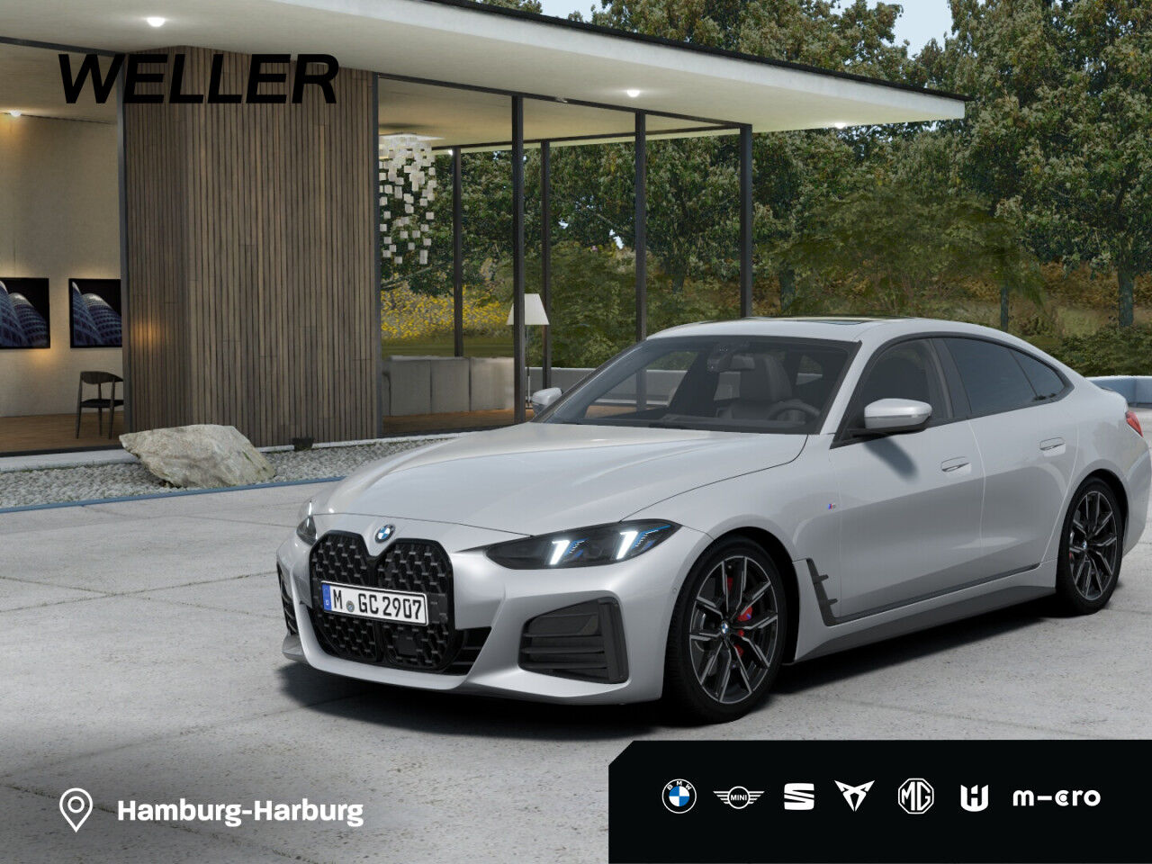 BMW 420i GC M-SportPro HK LKH ComfortPaket Sportpaket