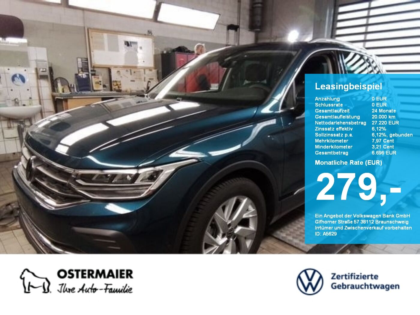 VW Tiguan MOVE 1.5TSI 130PS ACC.5J-G.NAVI.2xPDC.LED