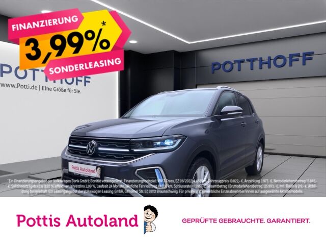 VW T-Cross 1.0 TSI DSG STYLE NAVI AHK KAMERA PDC