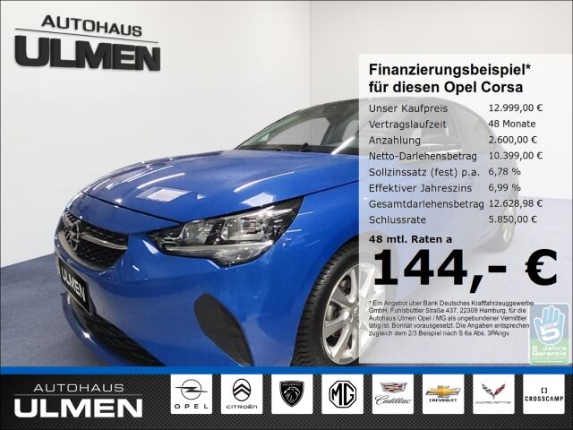 Opel Corsa F Edition 1.2 Navi-Link-Tom+BT Tempomat Kl