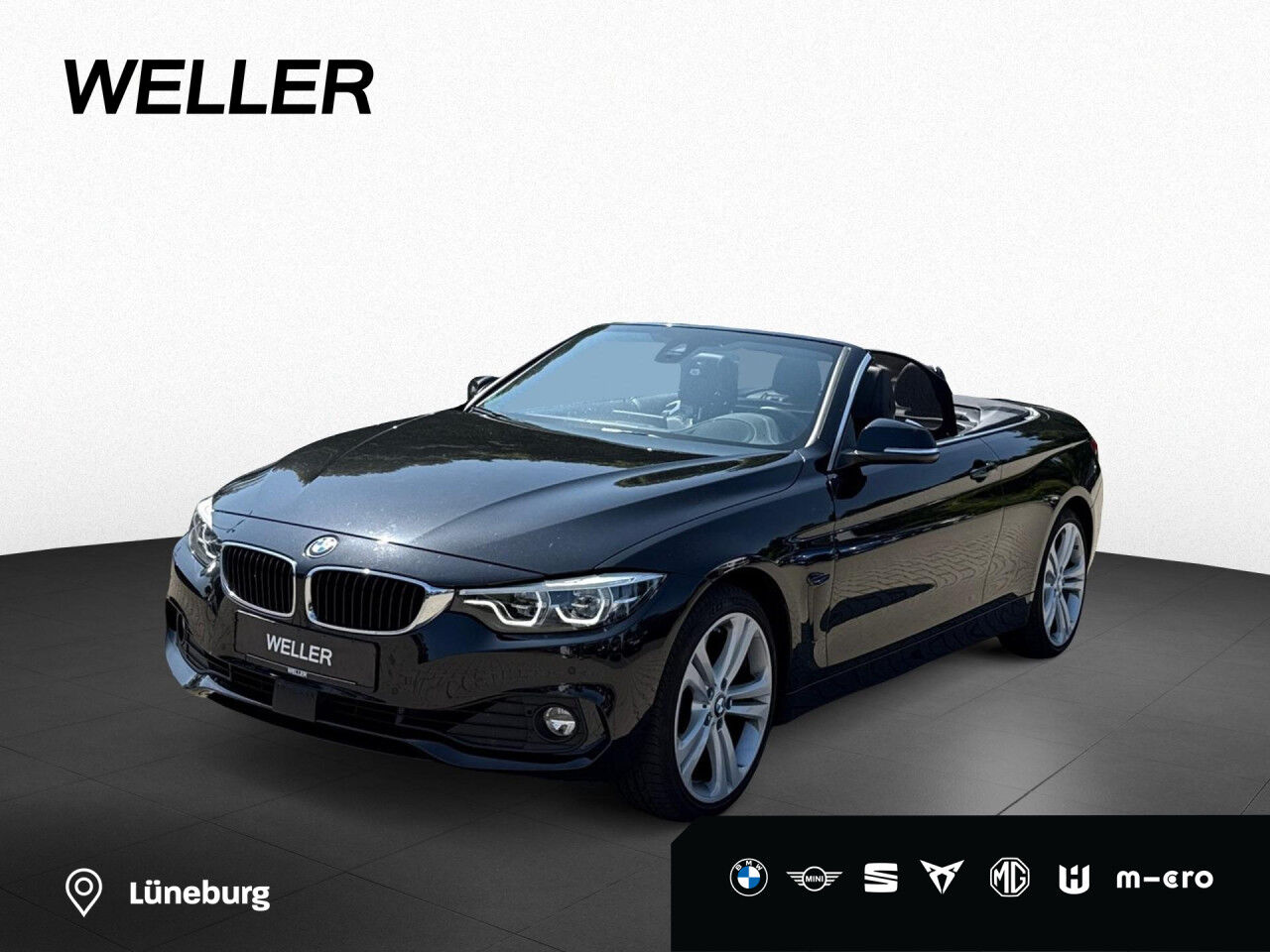 BMW 430i xDrive Cabrio DA ad.LED HUD H/K NaviPro AHK
