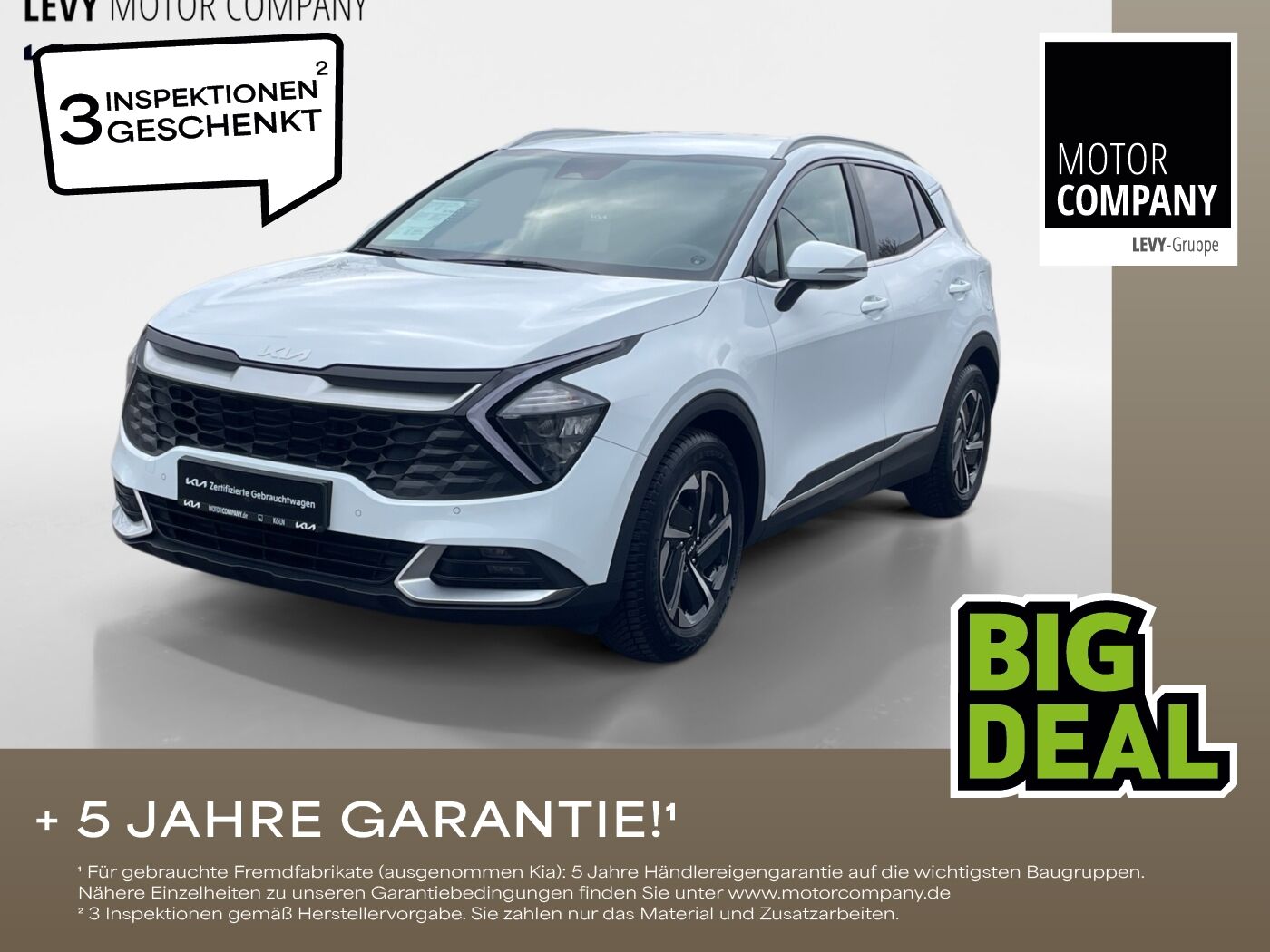 Kia Sportage 1.6 T-GDI Vision FLA 4xSHZ SpurH LM