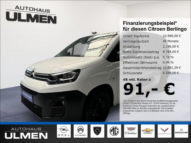Citroen Berlingo Kasten Club XL L2 1.6 BlueHDi 100 FAP N