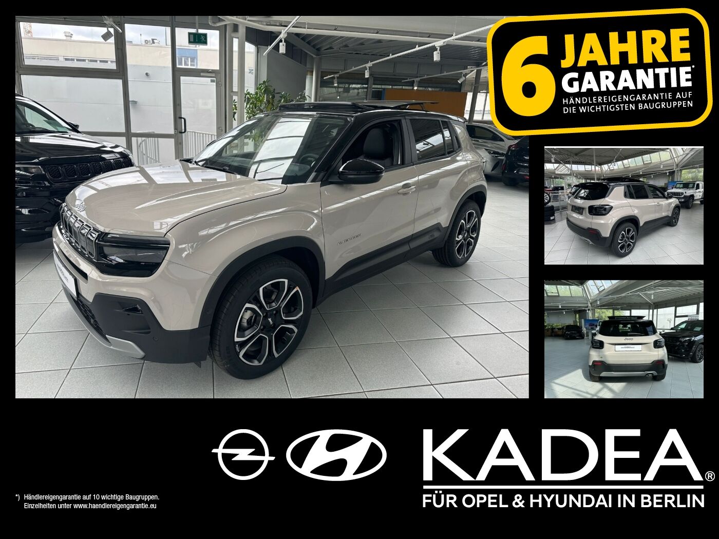 Jeep Avenger 1.2 Benzin Keyless, Kamera, PDC, LM