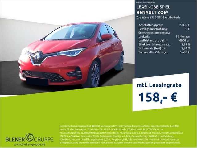 Renault ZOE Intens Z.E. 50 R135 Kaufbatterie