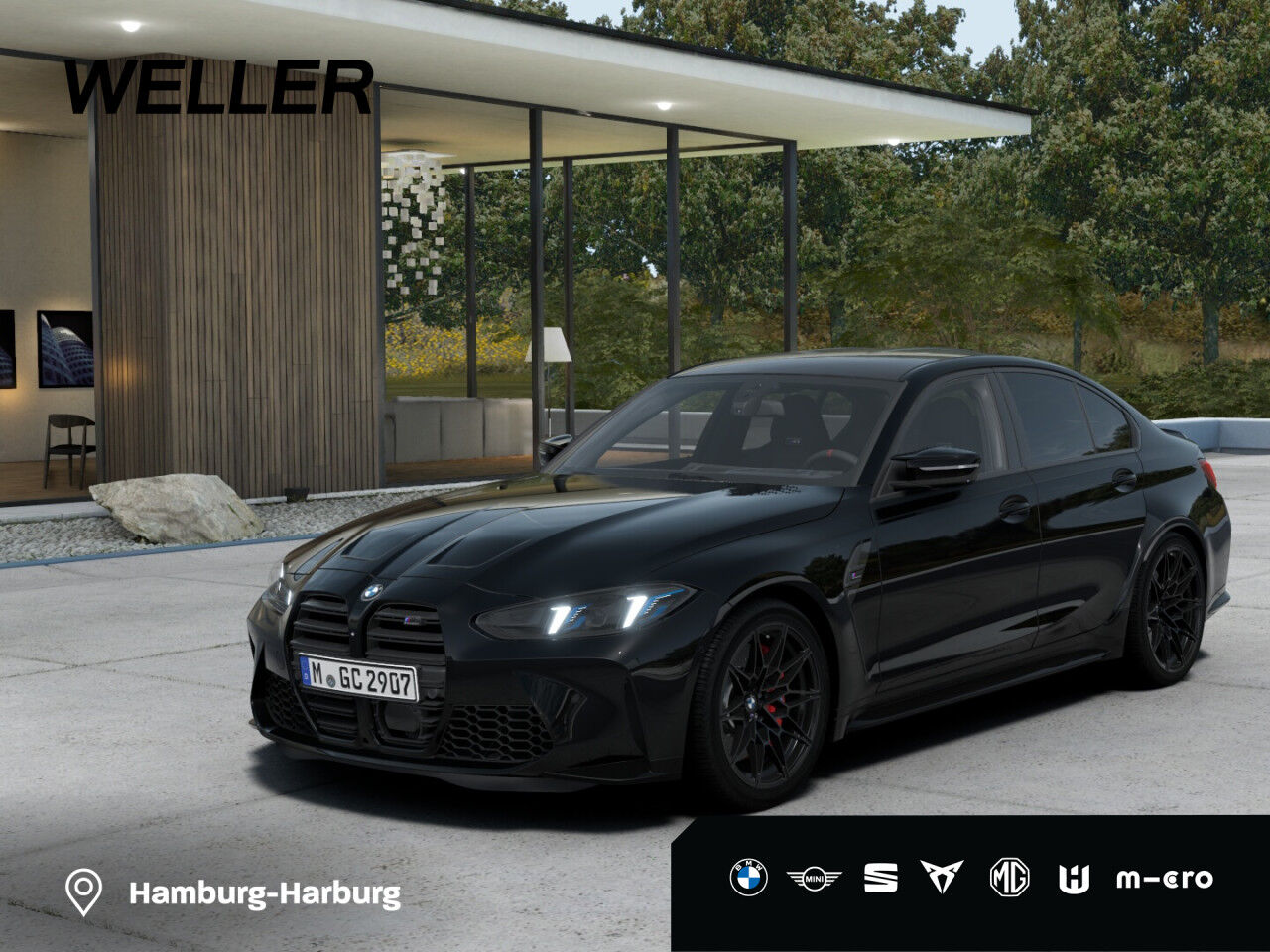 BMW M3 Comp M xDrive M Driver Package Inno Paket HUD
