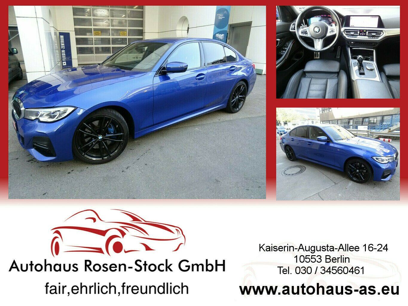 BMW 330i xDrive M-Sport,SAG,Leder,360°,ACC,Adapt.Fah