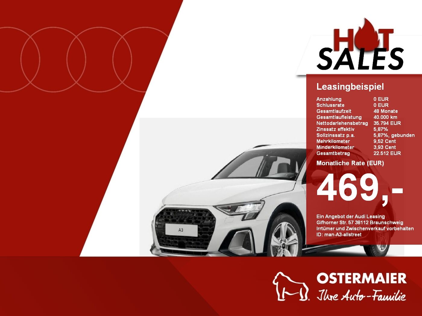 Audi A3 allstreet 35 TDI S tronic Smartphone Interfac