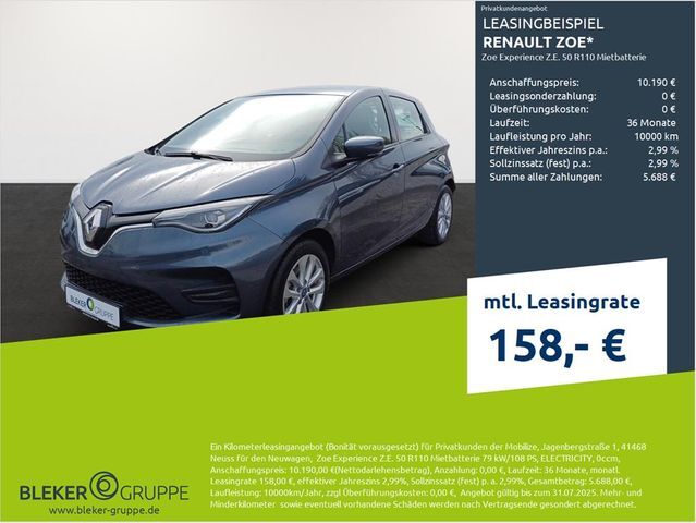 Renault ZOE Experience Z.E. 50 R110 Mietbatterie