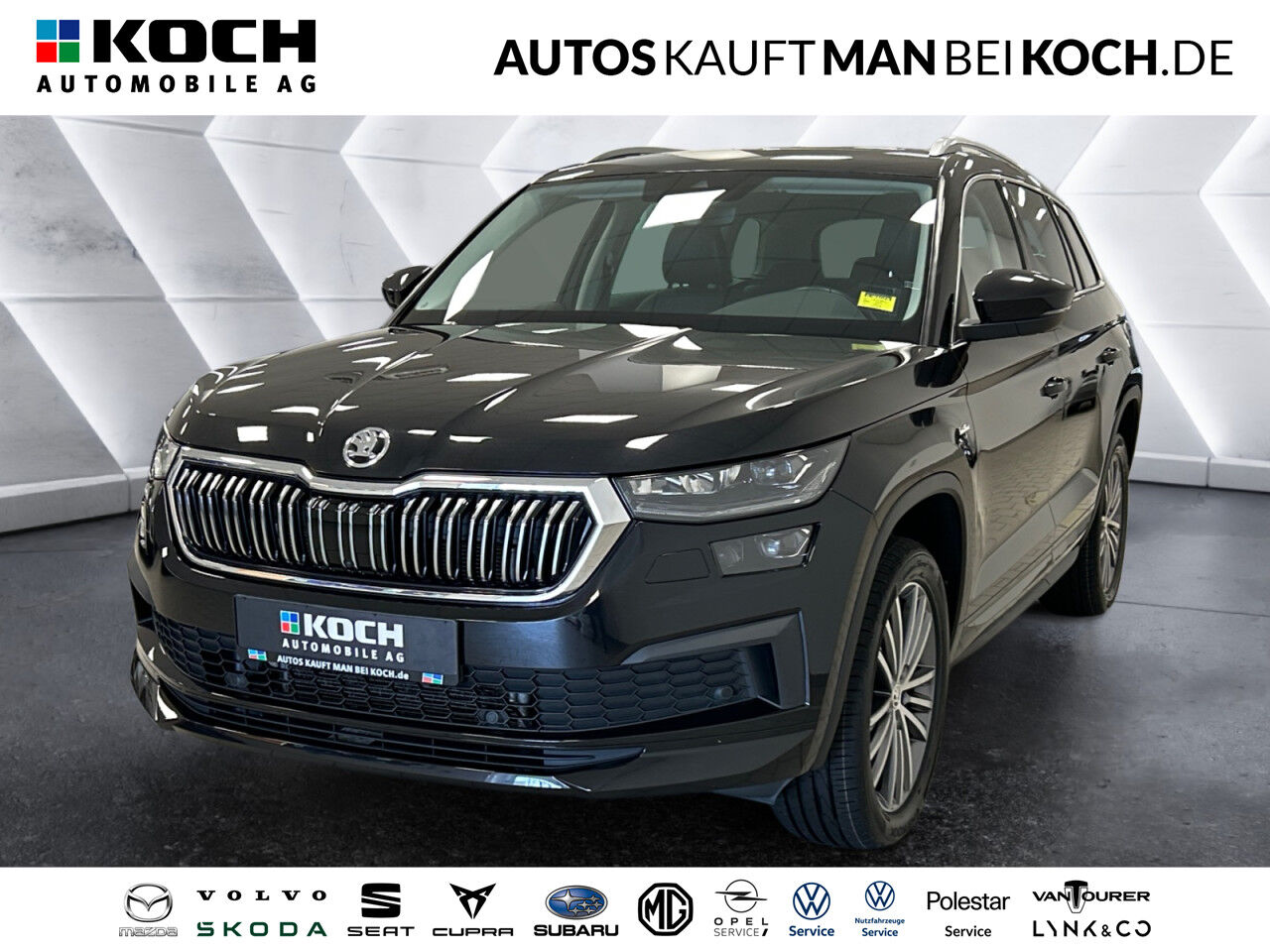 SKODA Kodiaq 2.0 TDI DSG 4x4 L+K AHK MATRIX PANO LEDER