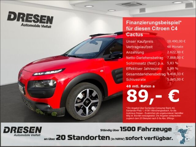 Citroen C4 Cactus Shine 1.2 PureTech(81 kW 110 PS) NAVI