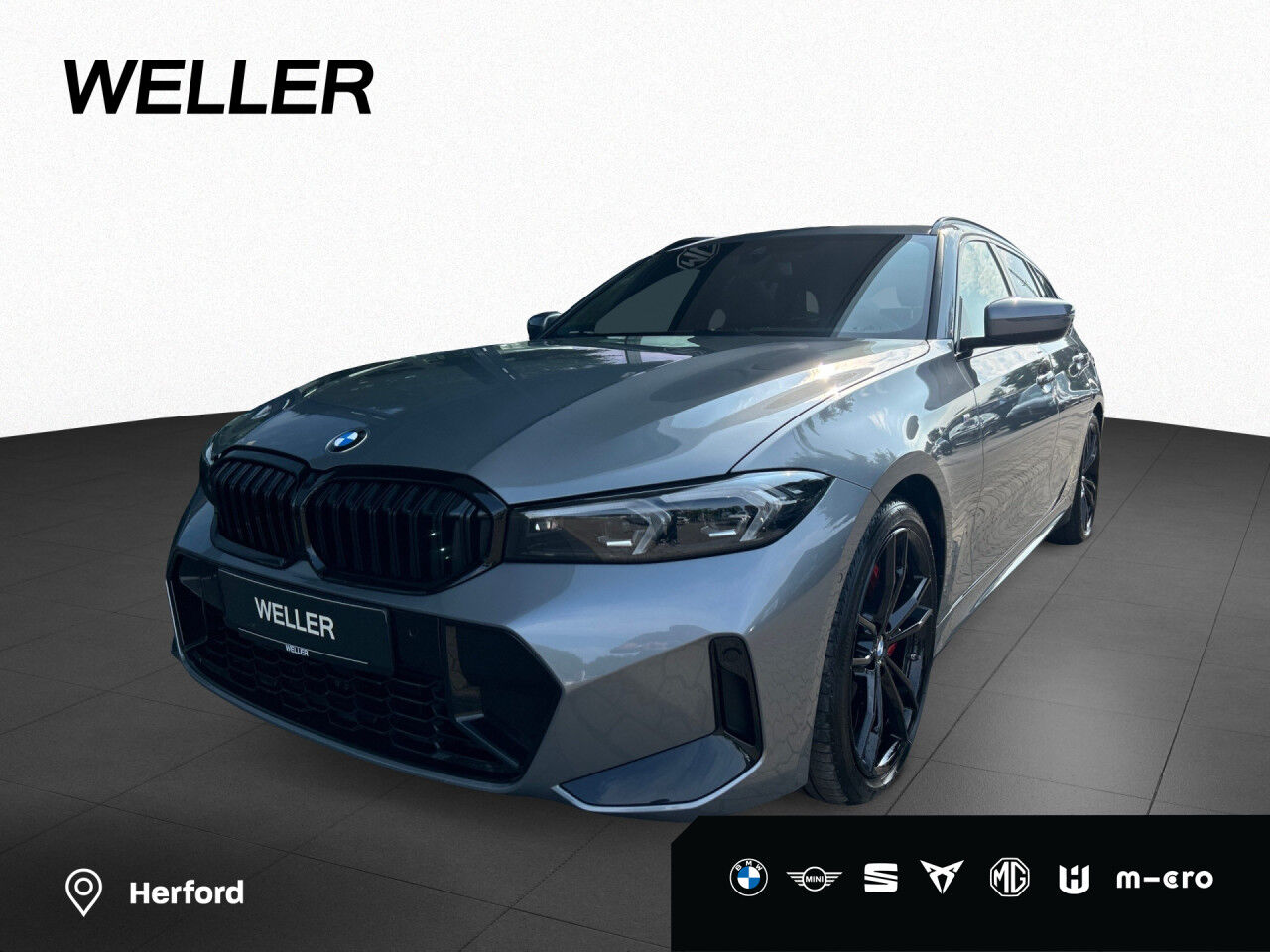 BMW 318i Tour. MSport Pano SiHz adap.LED DrAss Harman