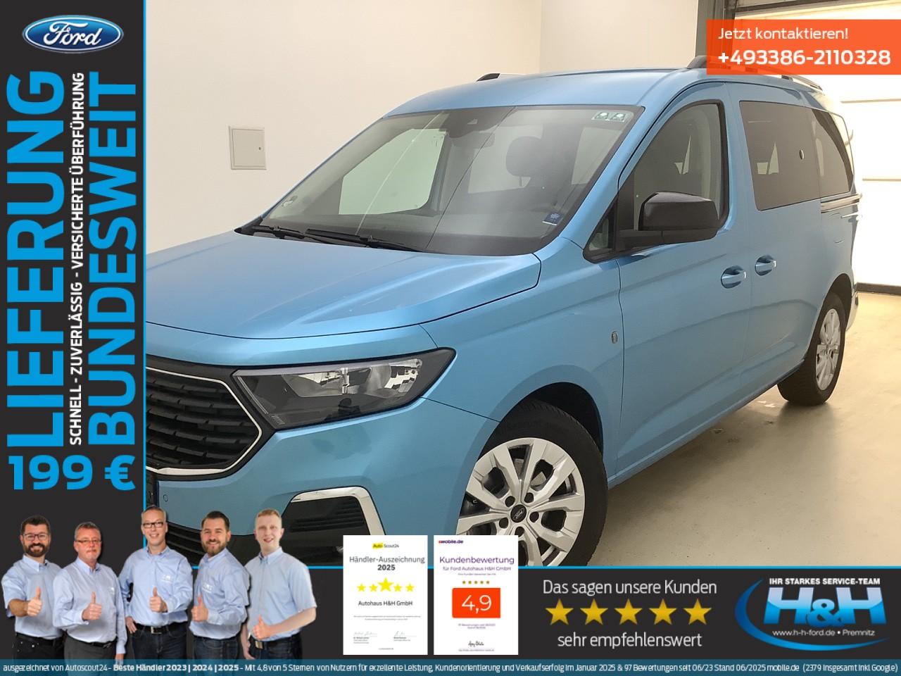 Ford Grand Tourneo Connect 2.0 Aut Titanium ACC+AHK