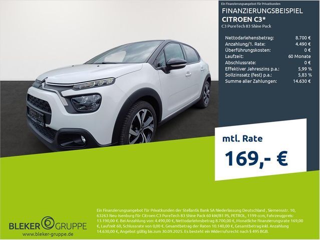 Citroen C3 PureTech 83 Shine Pack