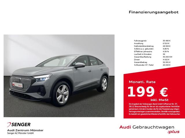 Audi Q4 e-tron Sportback 40 MMI LED Kamera Standhzg.