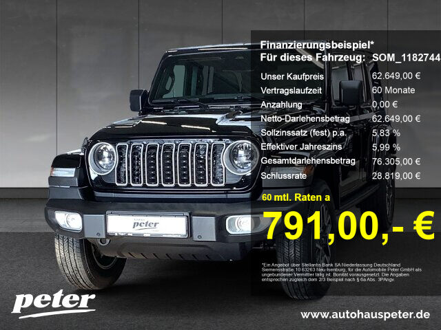 JEEP WRANGLER ICE MY2024 Sahara 2.0l T-GDI (272 PS)