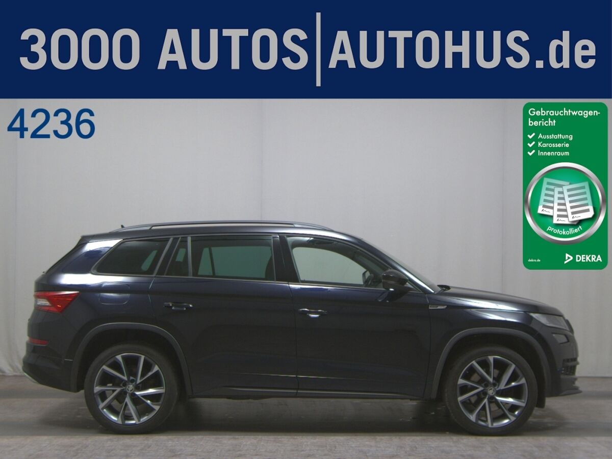 Skoda Kodiaq 2.0 TDI 4x4 SportLine 7-Sitze Navi Canton