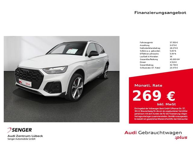 Audi Q5 40 TDI quattro S line edition one AHK Navi