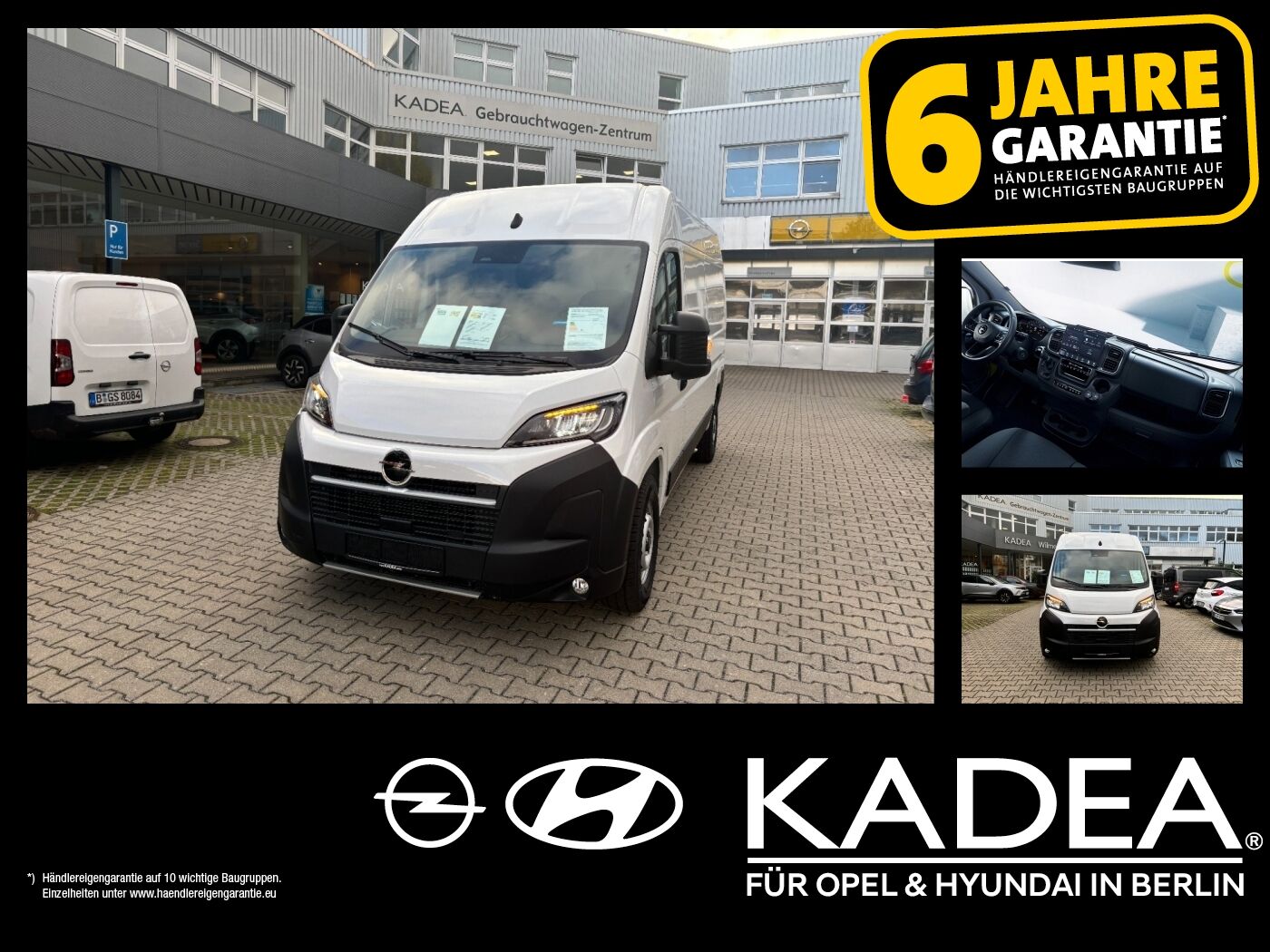 Opel Movano Kasten 2.2 L3H2 3.5t Automatik Klima
