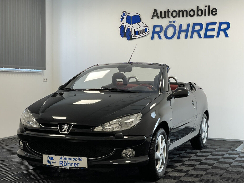 Peugeot 206 CC Cabrio 1.6 Platinum Klima Leder Sitzheiz.