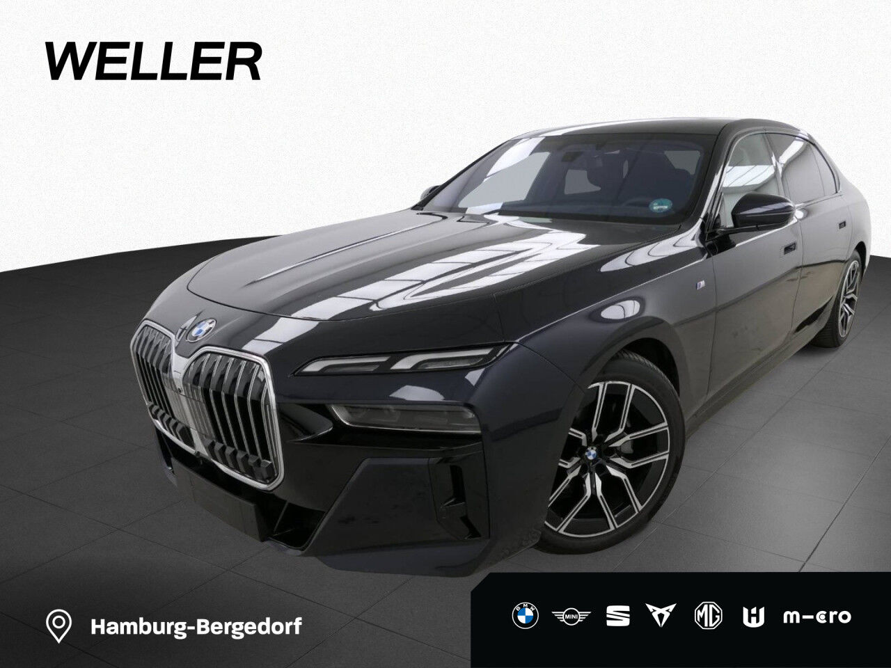 BMW 740d xDrive M-Sport SkyLou AHK StHz ACC Iconic HUD