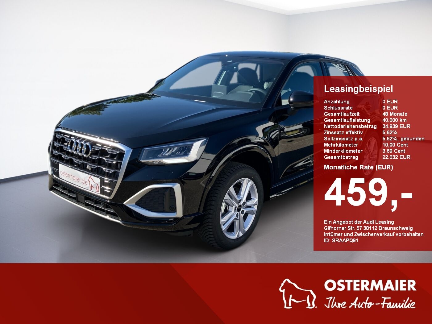 Audi Q2 advanced 35 TFSI AHK.Navi.17Zoll