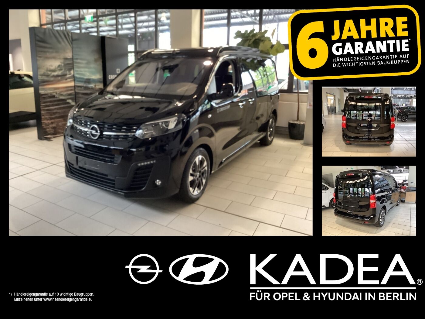 Opel Crosscamp Zafira Life AHK Kühlbox Standheizung