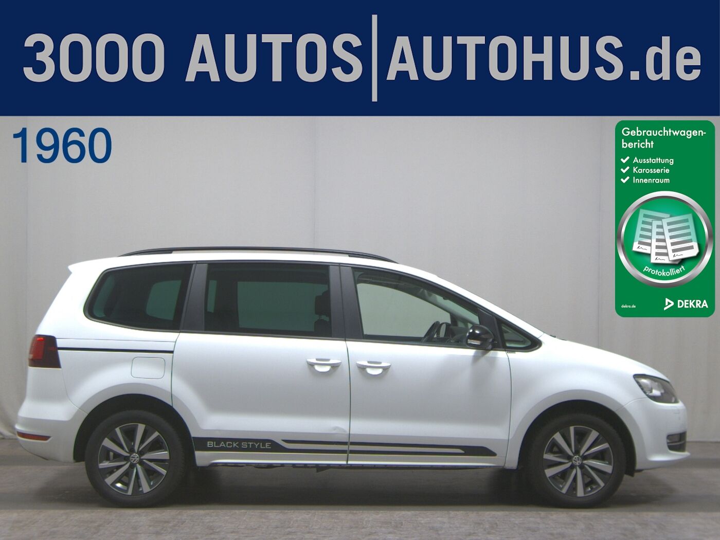 VW VW Sharan Black Style Leder Navi Xenon RFK