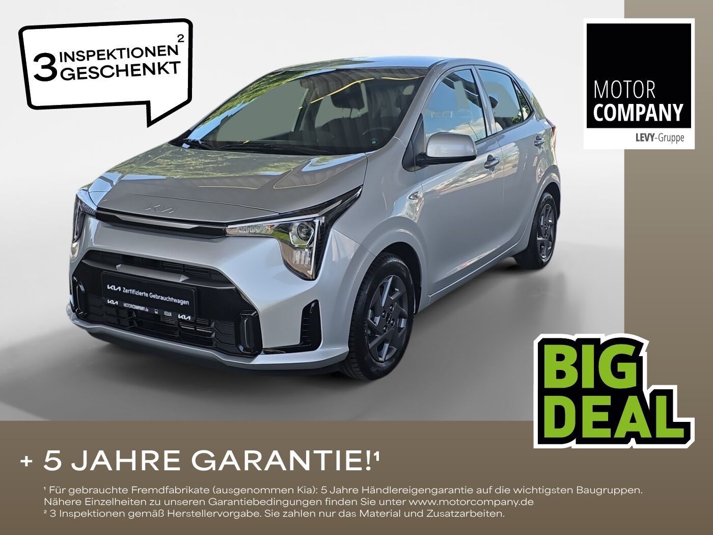 Kia Picanto 1.0 Vision +Automatik+Navi+R.Kam+Allwett