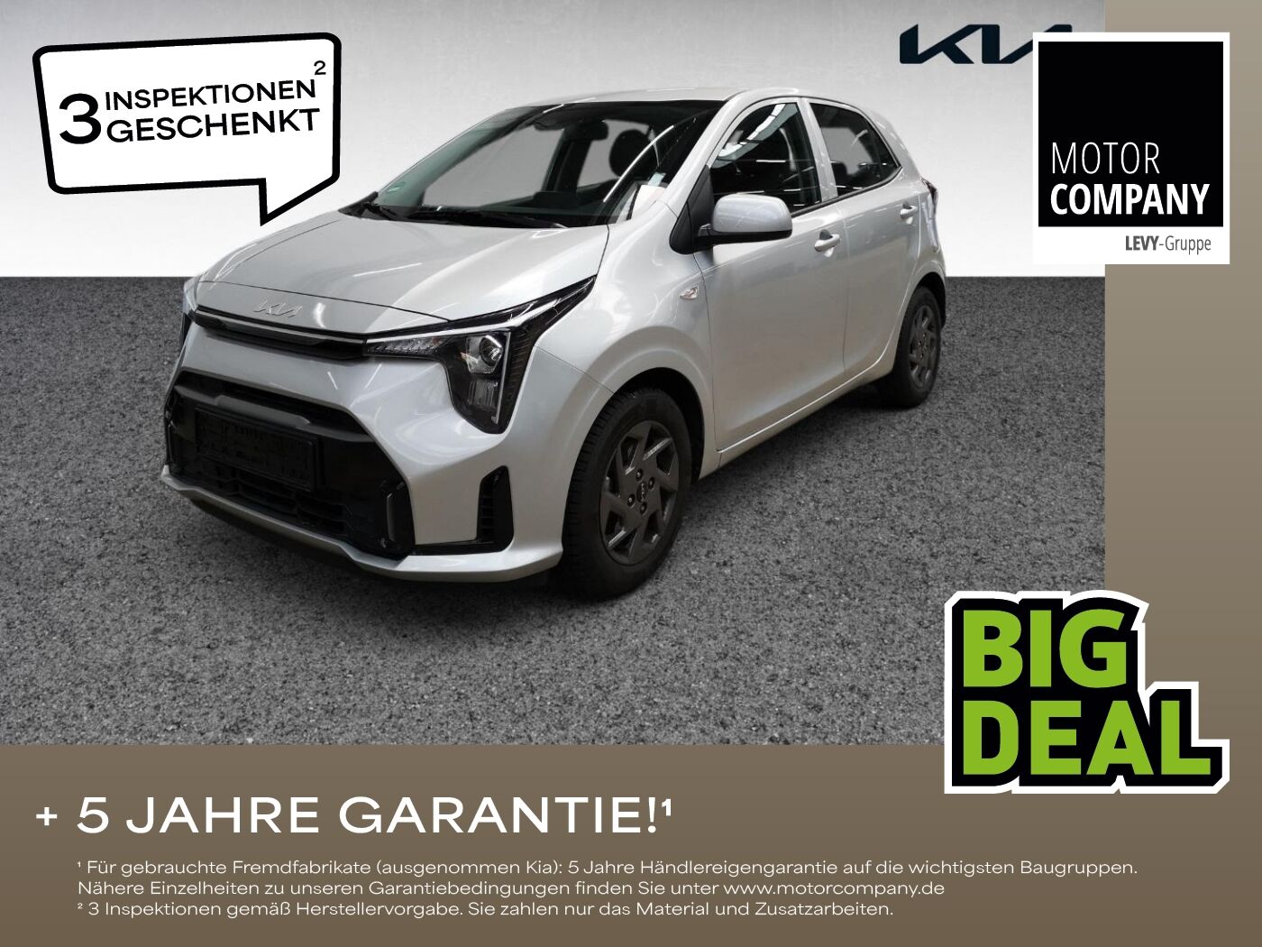 Kia Picanto 1.0 Vision +Automatik+Navi+R.Kam+Allwett
