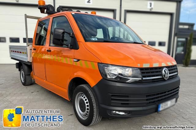VW T6 Transporter Pritsche Doppelkabine lang 2.0...