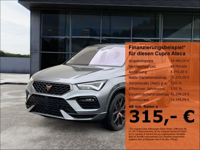 Cupra Ateca 2.0 TSI 221 KW (300 PS) 7-GANG DSG 4 Leder