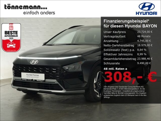 Hyundai BAYON FACELIFT T-GDI PRIME DCT+VOLL LED+NAVI+RÜC
