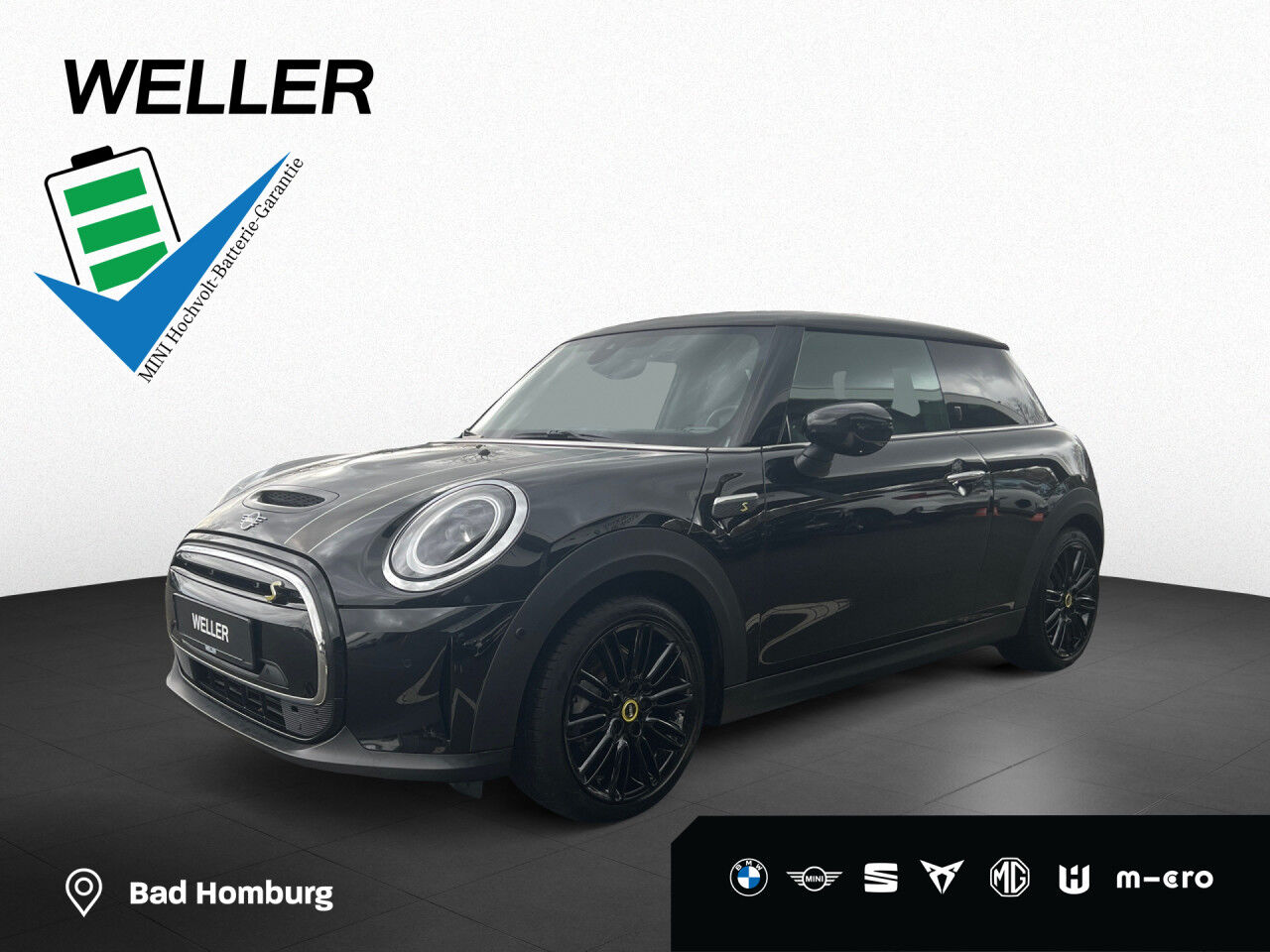 MINI Cooper SE 3-T PremiumPlusPak. HuD HK Panor. Sports
