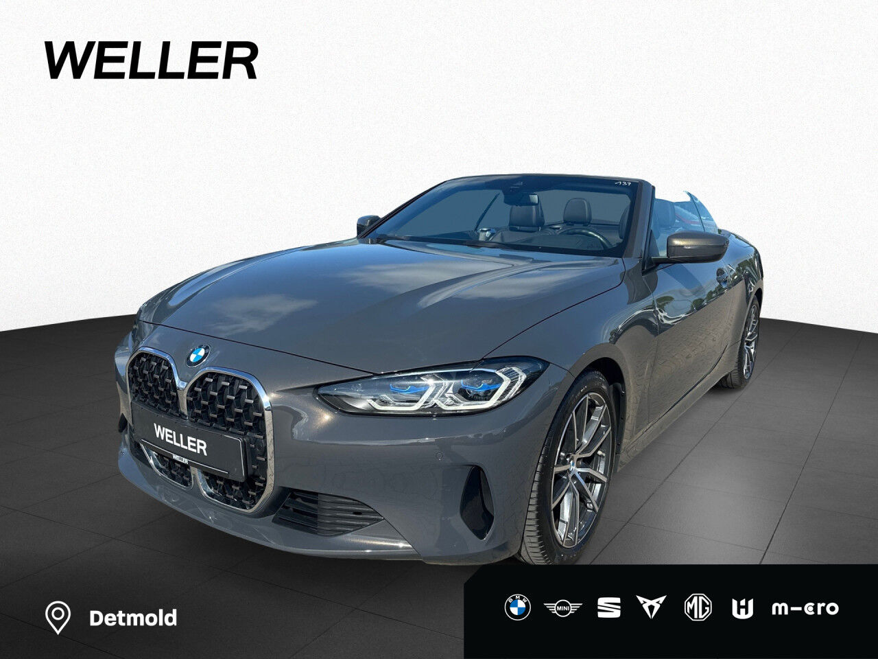 BMW 420d Cabrio LC-Prof HUD DAB RFK Laser 18"